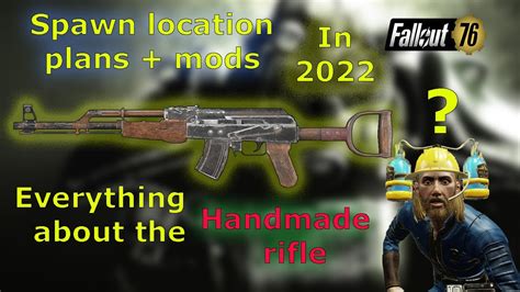 fallout 76 handmade plan|handmade assault rifle fallout 76.